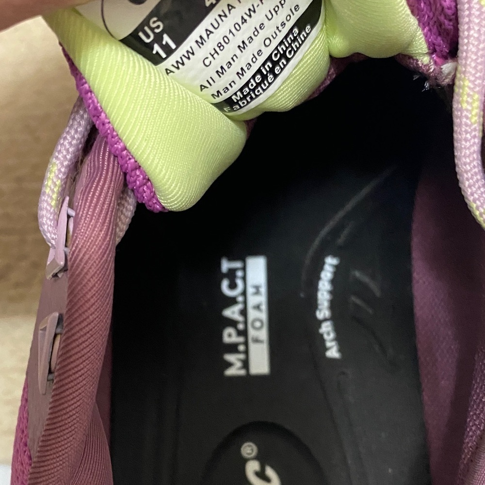 Women's Magenta All-Weather Athletic Sneakers size 11 - Picture 5 of 13